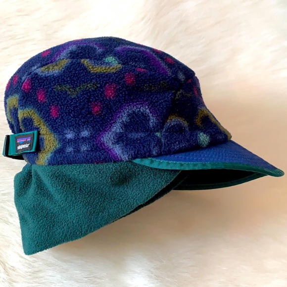 Patagonia Accessories - PATAGONIA RARE Synchilla Fleece Duckbill Hat Cap